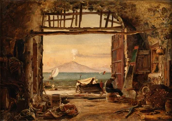Vesúvio (óleo sobre tela)