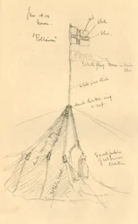 Tenda de Amundsens no Pólo Sul, 18 de janeiro de 1912, 1913