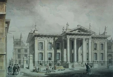 No.0876 Clarendon Press, Oxford (aquarela)