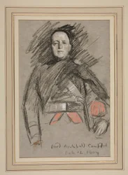 Coroação de Eduardo VII. Retrato: lorde Archibald Campbell