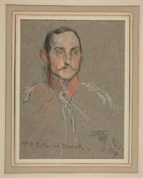 Retrato da Coroação de Eduardo VII: príncipe Carlos da Dinamarca