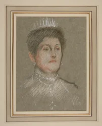 Coroação de Eduardo VII. Retrato: princesa Beatriz de Battenberg