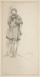 Estudo de trajes para Dois Cavalheiros de Verona (?)