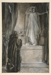 Hermione - Acto V, Cena III, O Inverno