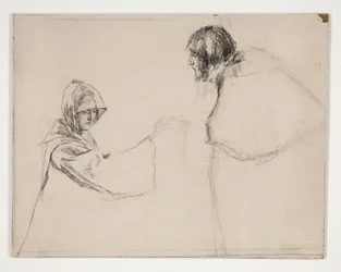 Isabella e o Duque (estudo para .1108), de Measure for Measure