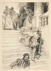 Petruchio leva sua noiva, do Ato III, Cena ii, A Megera Domada