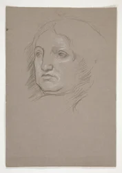 Estudo para William Penn: esboço de mural para o edifício da capital do estado em Harrisburg, Pennsylvania, 1902-1911 (completado por John Singer Sargent)
