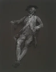 Estudo para a figura de John Dickinson, em