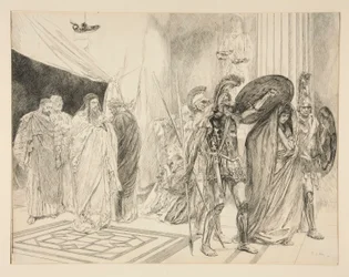 A Prisão da Rainha - Ato II, Cena I, O Inverno