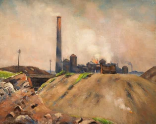Fornos de Capenfield (óleo sobre tela)