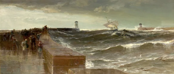 Após três dias de vendaval, 1885