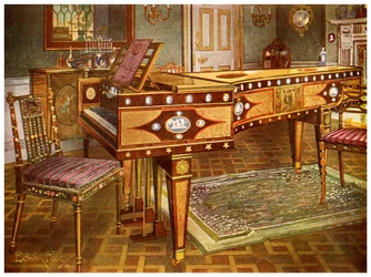 Mobiliário decorativo do final do século XVIII, 1911-1912.