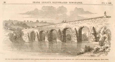 A Guerra em Maryland, do Jornal Ilustrado de Frank Leslie, 4 de outubro de 1862