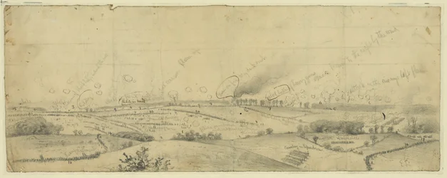 A batalha de Antietam ou Sharpsburg