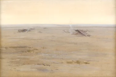 Acampamento no deserto, 1914