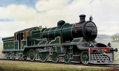 Nos passos de Clive: De Glehn "Atlantic", Bengal - Nagpur Railway