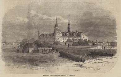 Castelo de Kronborg, Elsineur, entrada do som