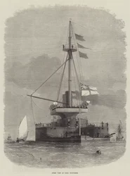 Visão severa do HMS Thunderer