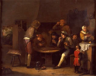 Interior de uma casa de fazenda, 1677