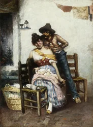 A família feliz, 1860