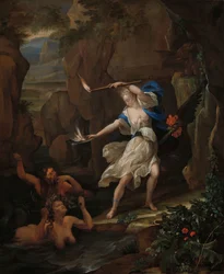 Circe Pune Glaucus Transformando Cila num Monstro
Circe Punishing Glaucus transformando Scylla num Monstro