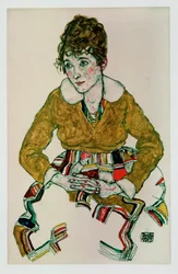 Retrato da mulher do artista