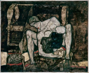 Blinde Mutter [Mãe cega] (óleo sobre tela)