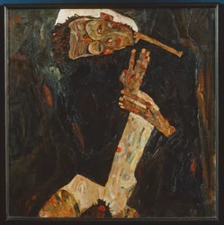 O poeta (óleo sobre tela)