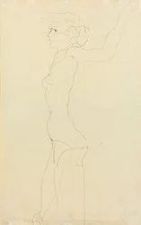 Nu feminino; Madchenakt, 1911