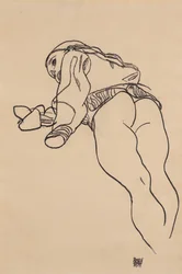 Deitado; Reclinado, 1918