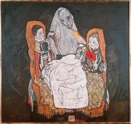 Mãe com seus dois filhos, III