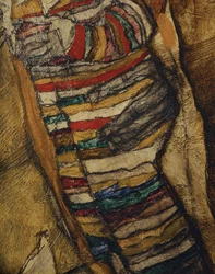 Mãe com dois filhos (óleo sobre tela)