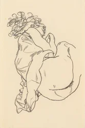 Nude deitado; Reclinado, 1917