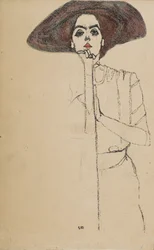 Retrato de uma mulher, 1910.