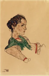 Retrato da artista Silvia Koller