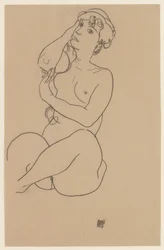 Nude Reclinado, 1917