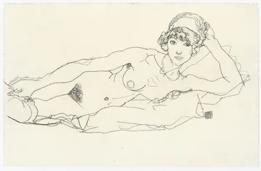 Nu reclinado, 1914