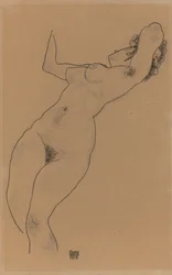 Nu reclinado, 1918