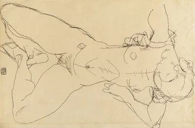 Nu feminino reclinado, 1914