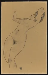 Nu reclinado, 1918