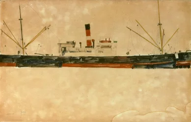 Navios no porto de Trieste