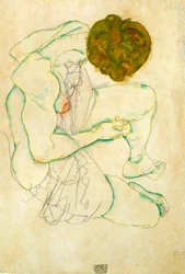 Mulher nua sentada, 1914