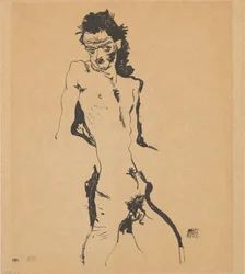 Autorretrato, 1912.