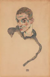 Auto-retrato; Auto-retrato, 1914