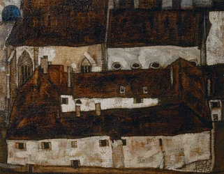 Stadt Stein II (óleo sobre tela)