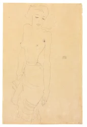 Mulher em pé, 1911