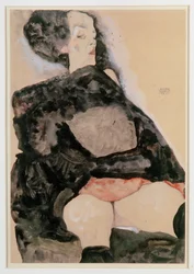 Mulher de preto