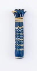 Frasco, Novo Reino, c.1400-1300 aC (vidro)