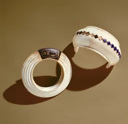 Duas pulseiras, do Túmulo de Tutankamon, Novo Reino
