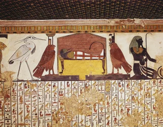 Egipto, Luxor, Tebas Antigas, Vale das Rainhas, Túmulo de Nerfertari
